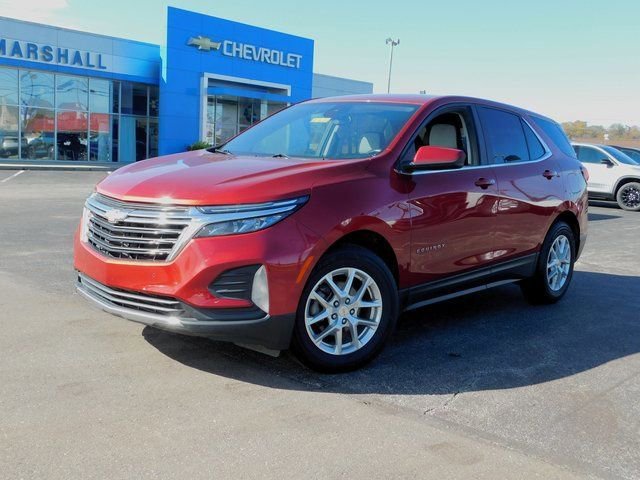 Used 2022 Chevrolet Equinox LT with VIN 3GNAXKEV0NL119426 for sale in Carrollton, KY