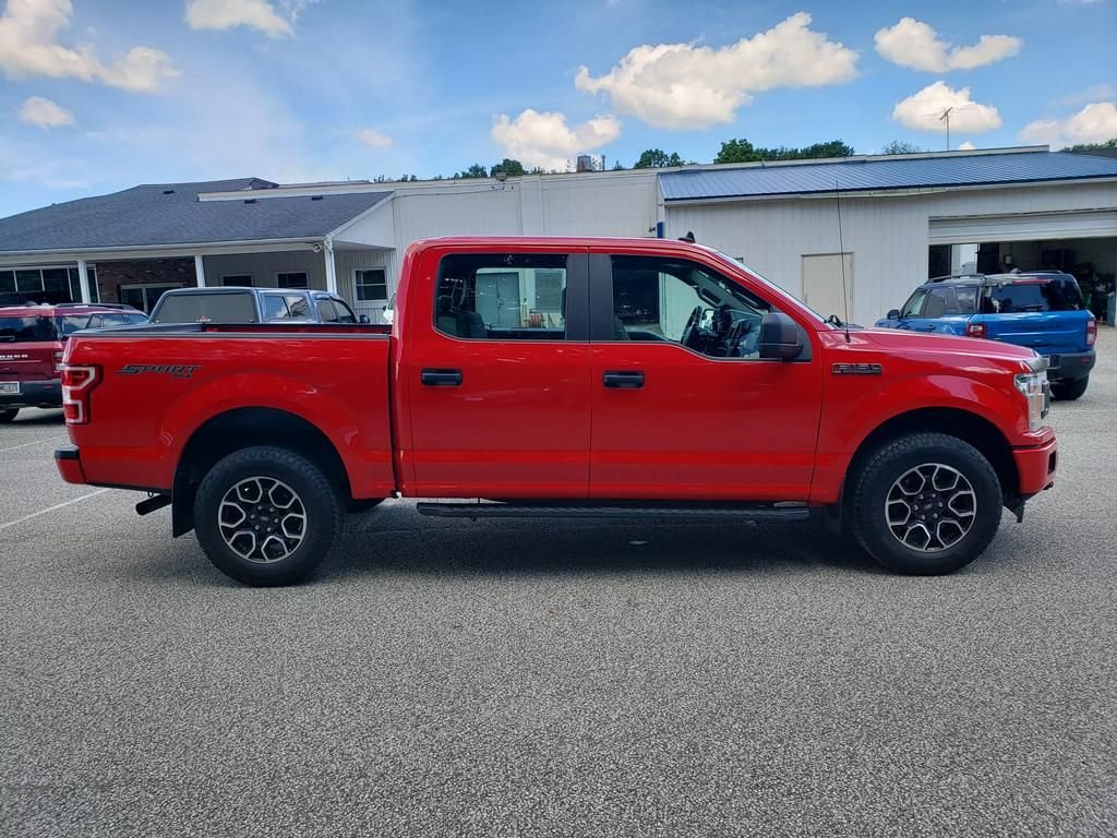 Used 2020 Race Red Ford XL STX Supercrew 4x4 2.7 EcoBoost image 8