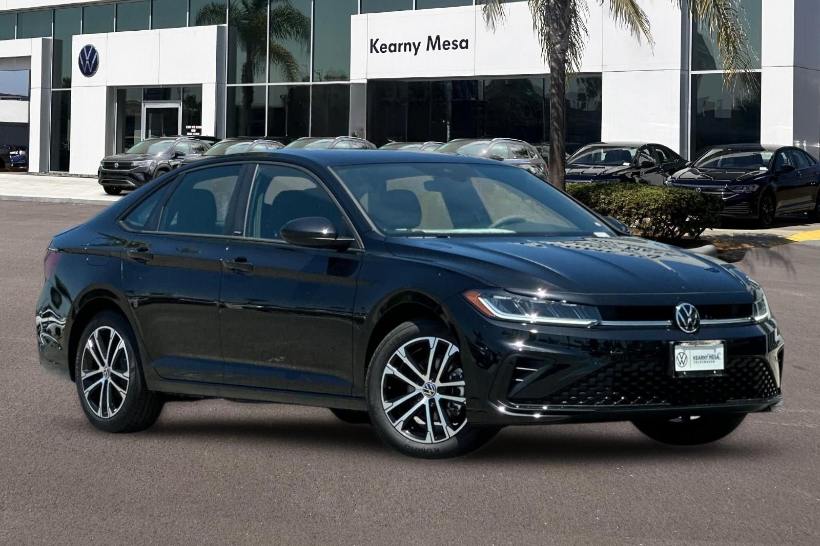 New 2026 Deep Black Pearl Volkswagen 1.5T Sport image 2