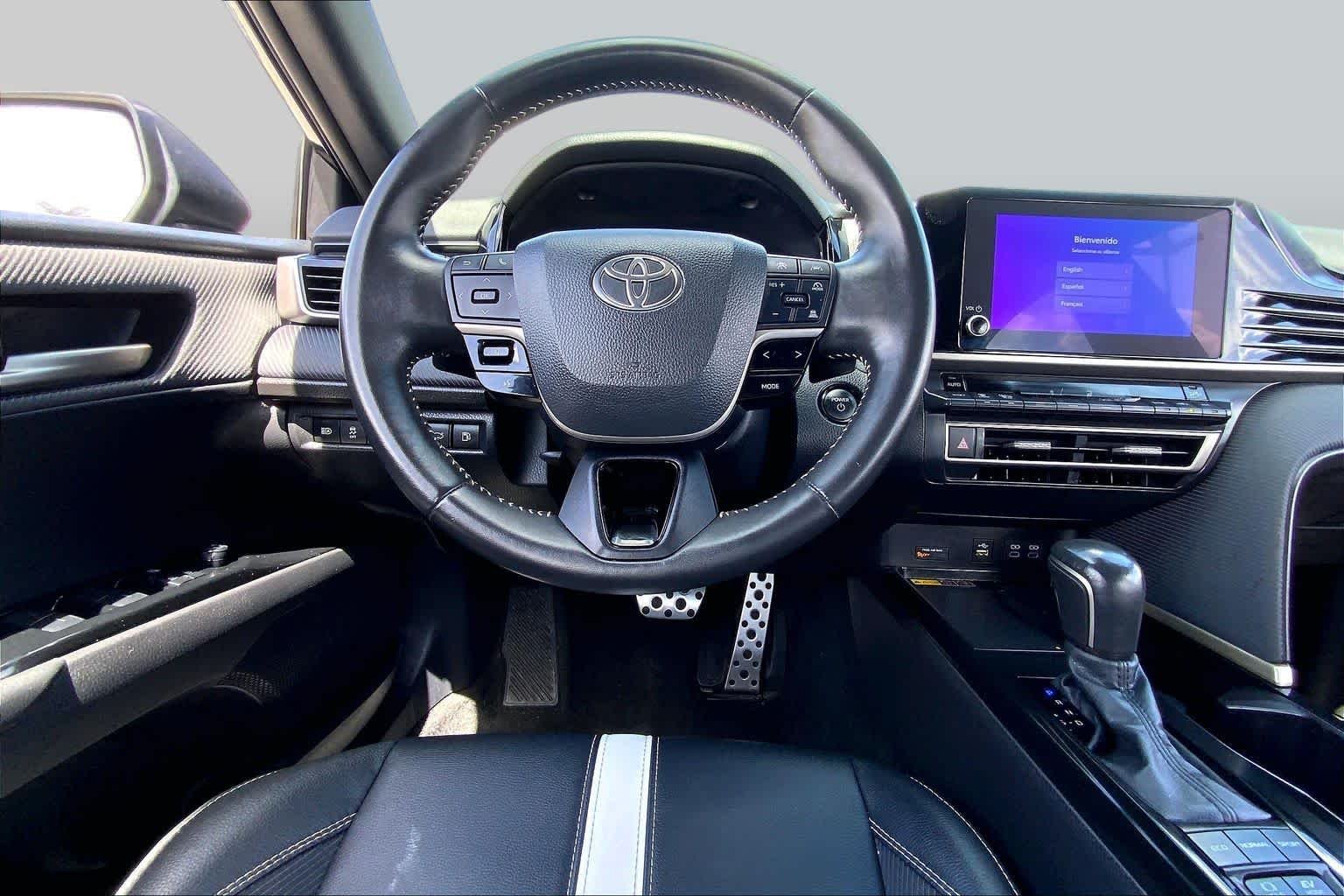 Used 2025 Midnight Black Metallic Toyota SE image 6