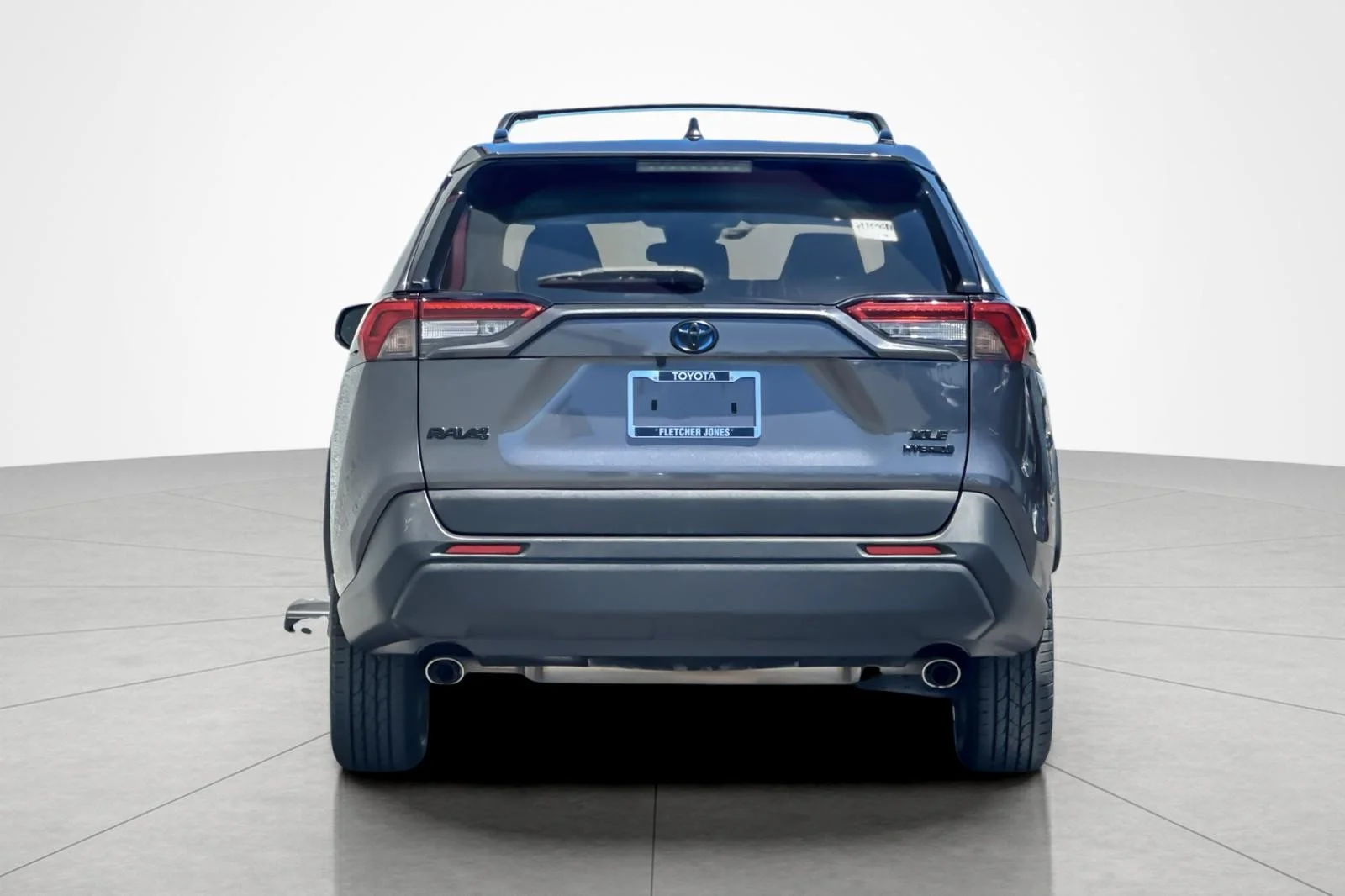 Certified Used 2021 GRAY METALLIC Toyota Hybrid XLE image 4