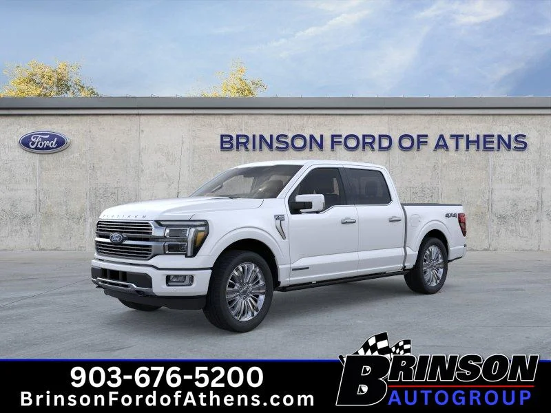 New 2026 Star White Metallic Tri-Coat Ford Platinum® image 1