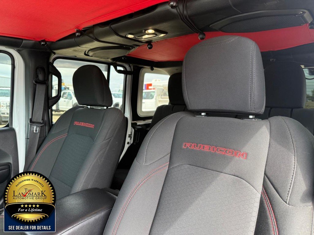 Used 2021 Bright White Clearcoat Jeep Unlimited Rubicon 4x4 image 9