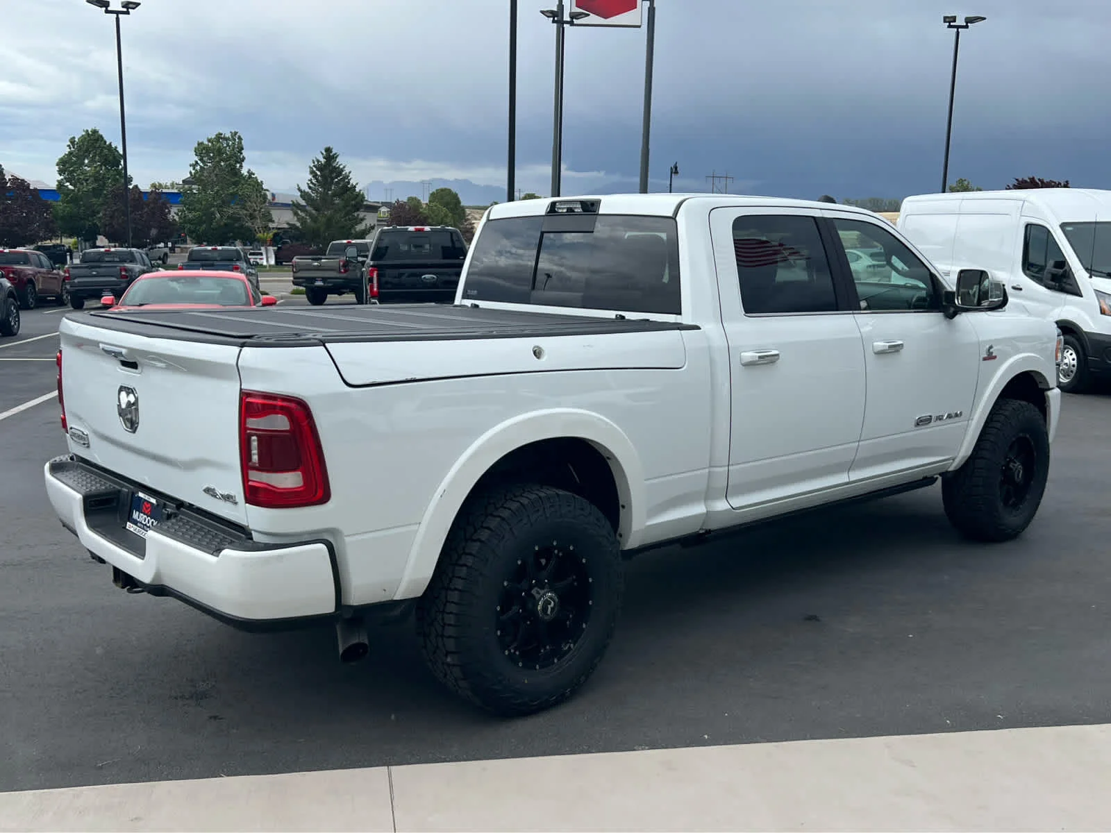 Certified Used 2022 Bright White Clearcoat Ram Longhorn image 7
