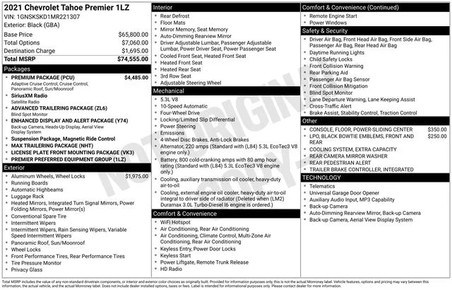 Used 2021 Black Chevrolet Premier image 33