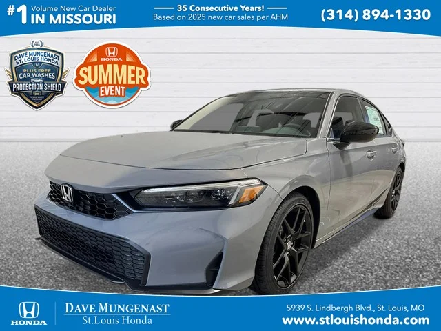 New 2026 Urban Gray Pearl Honda Sport image 1