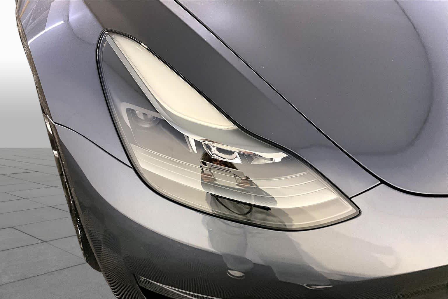 Used 2023 Midnight Silver Metallic Tesla Performance image 25