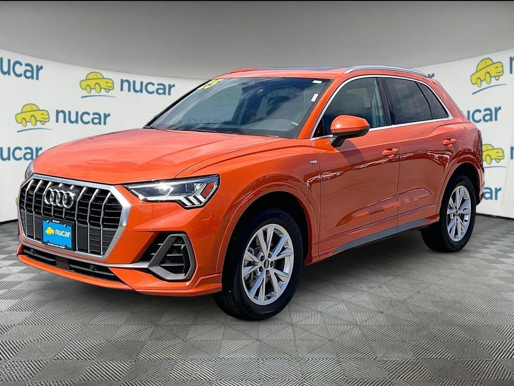 Used 2025 Orange Audi Premium image 3