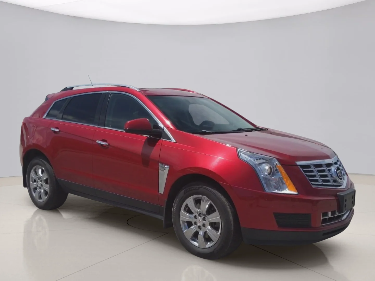 Used 2016 Red Cadillac LUXURY COLLECTION image 3