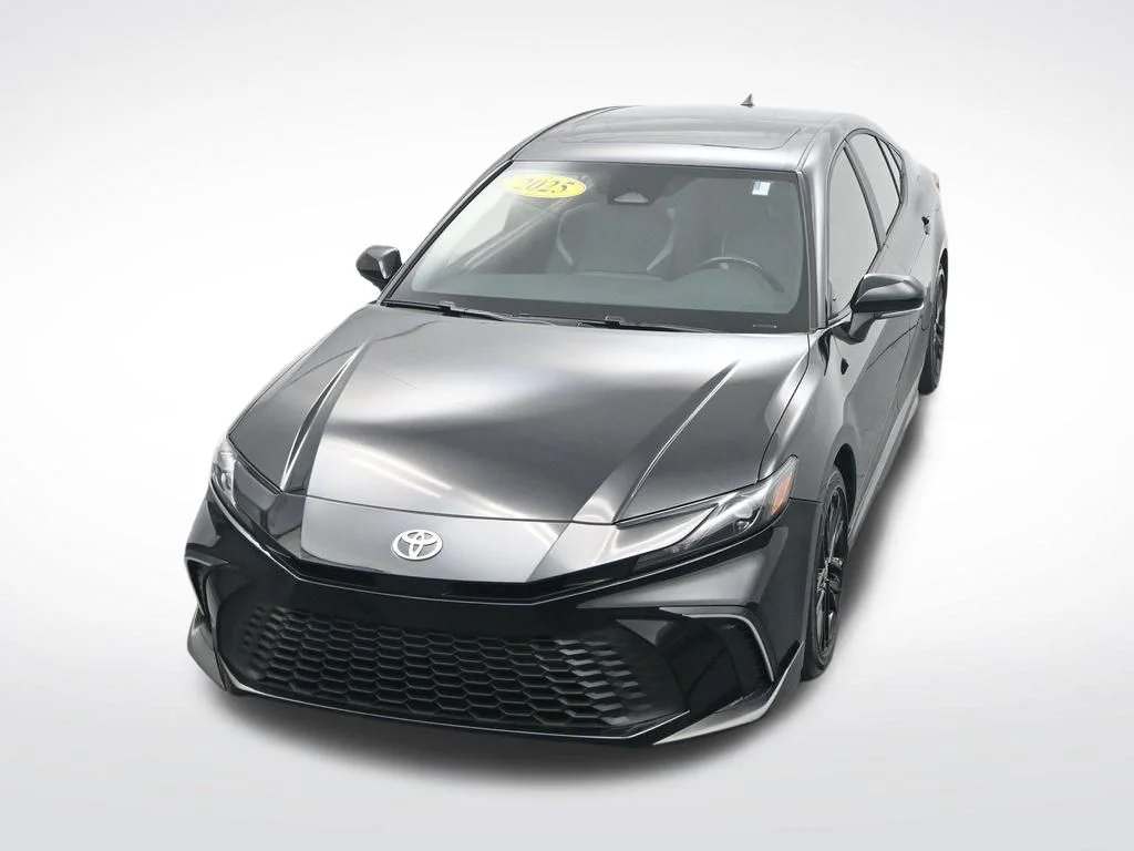 Used 2025 Black Toyota SE image 24