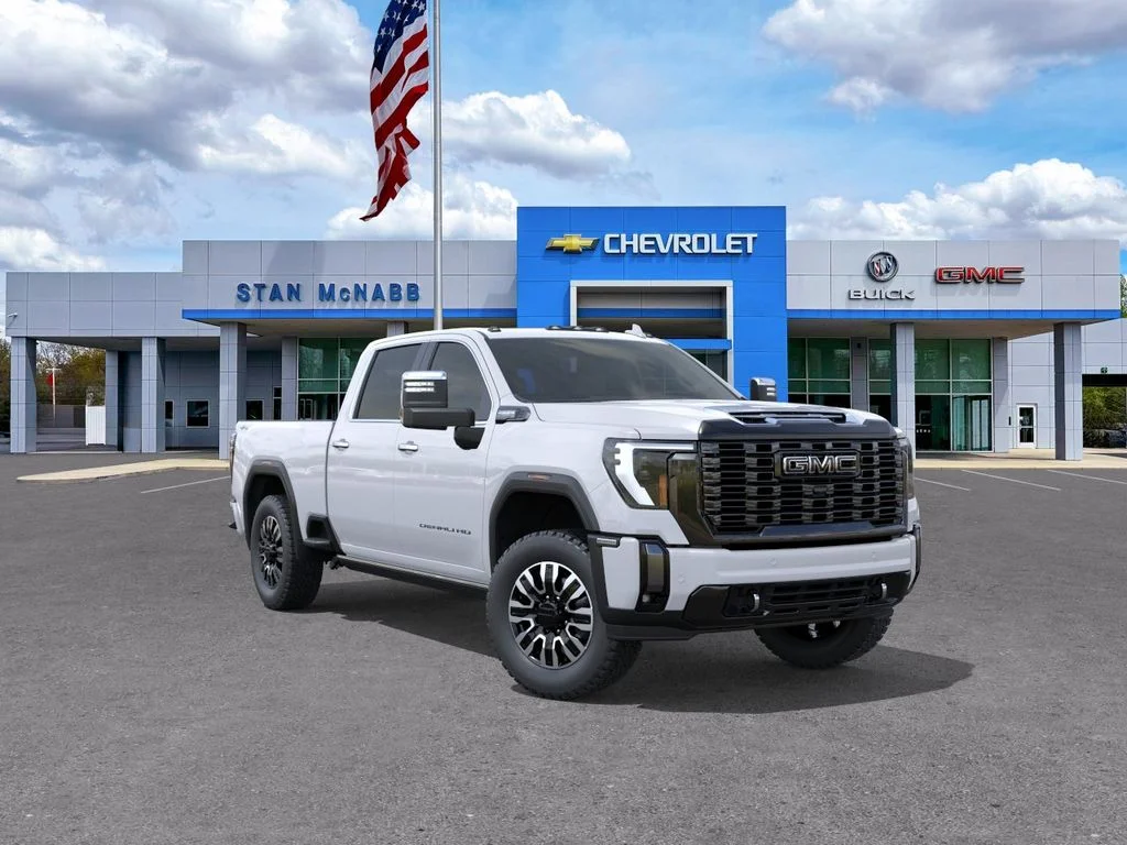 New 2026 Glacier White Tricoat GMC Denali Ultimate image 1