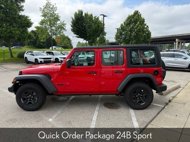 New 2026 Firecracker Red Clear-Coat Exterior Paint Jeep Sport image 3