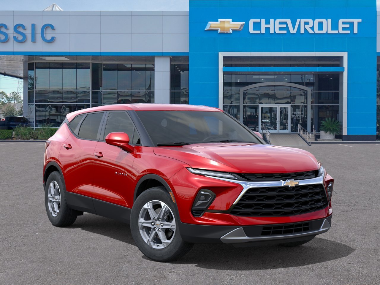 2026 Chevrolet Blazer 2LT Red at Classic Elite Chevrolet Hwy 6