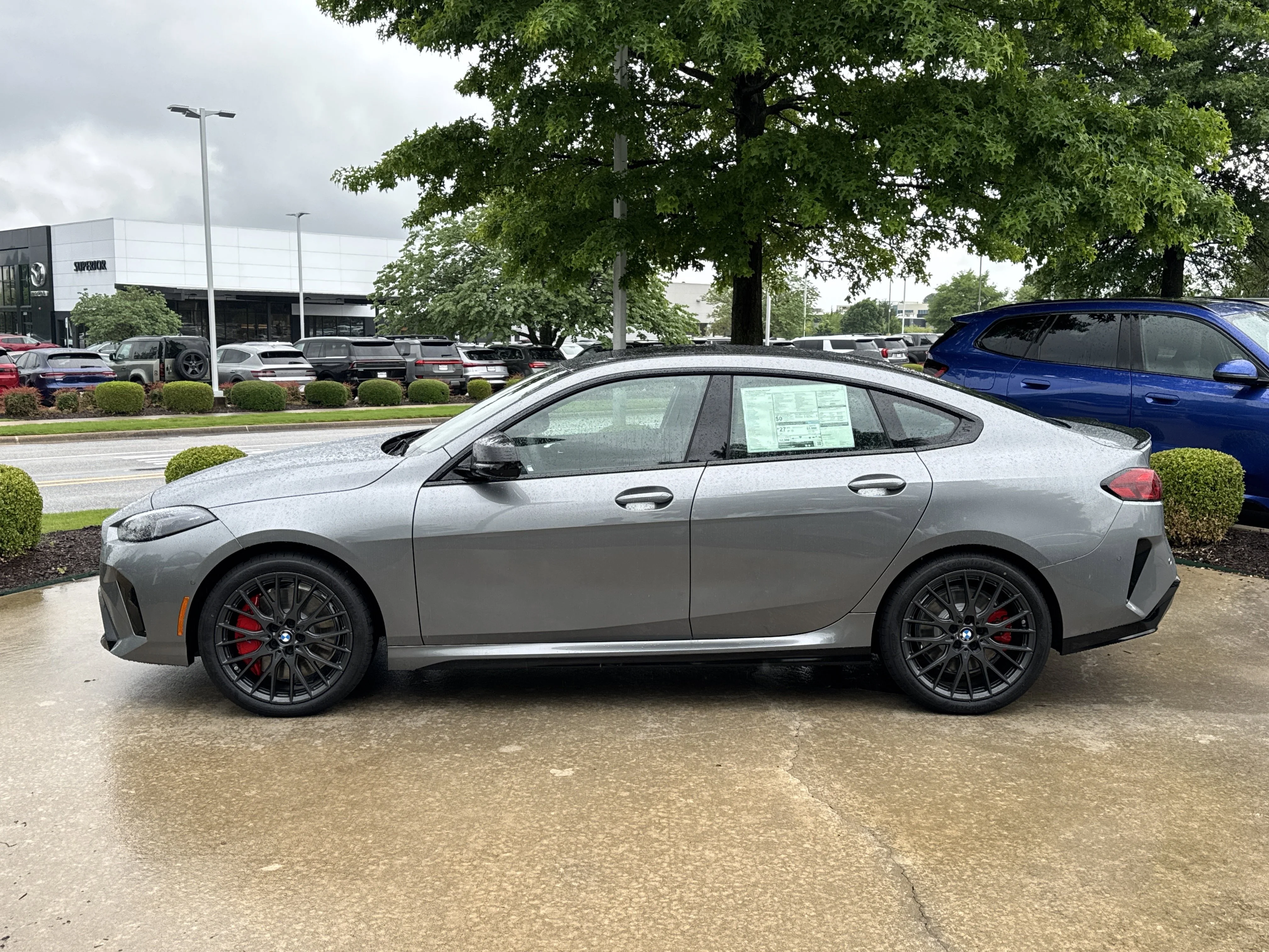 New 2026 0C4W Skyscraper Grey Metallic BMW M235 xDrive image 2