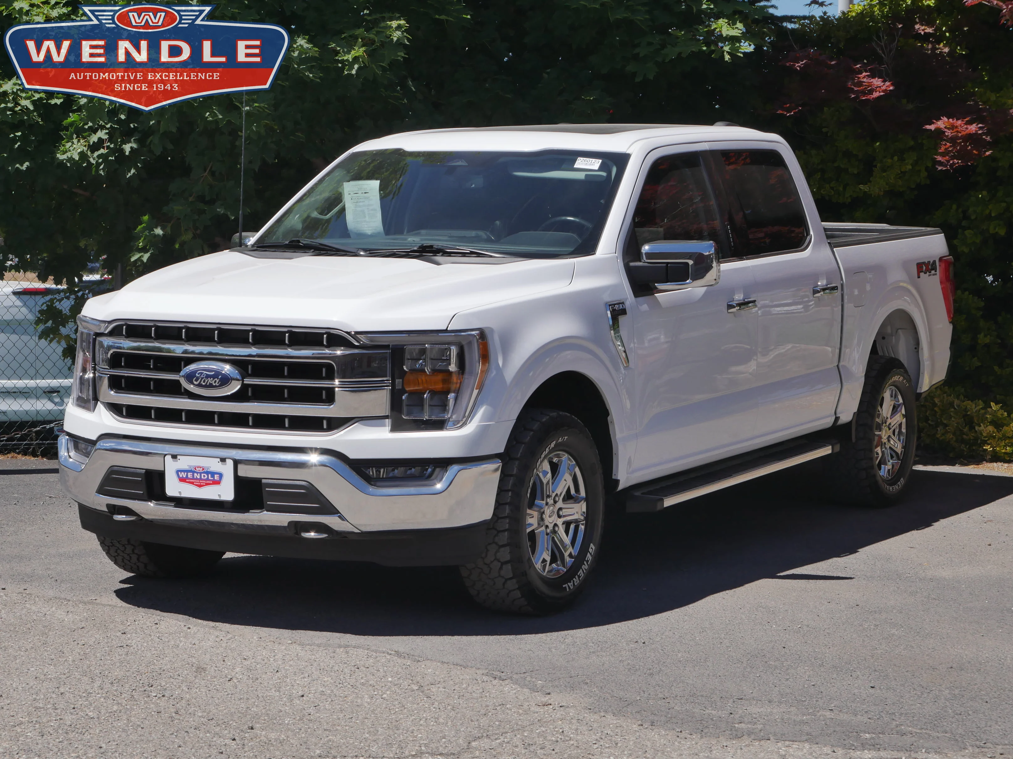 Certified Used 2023 White Ford LARIAT image 1