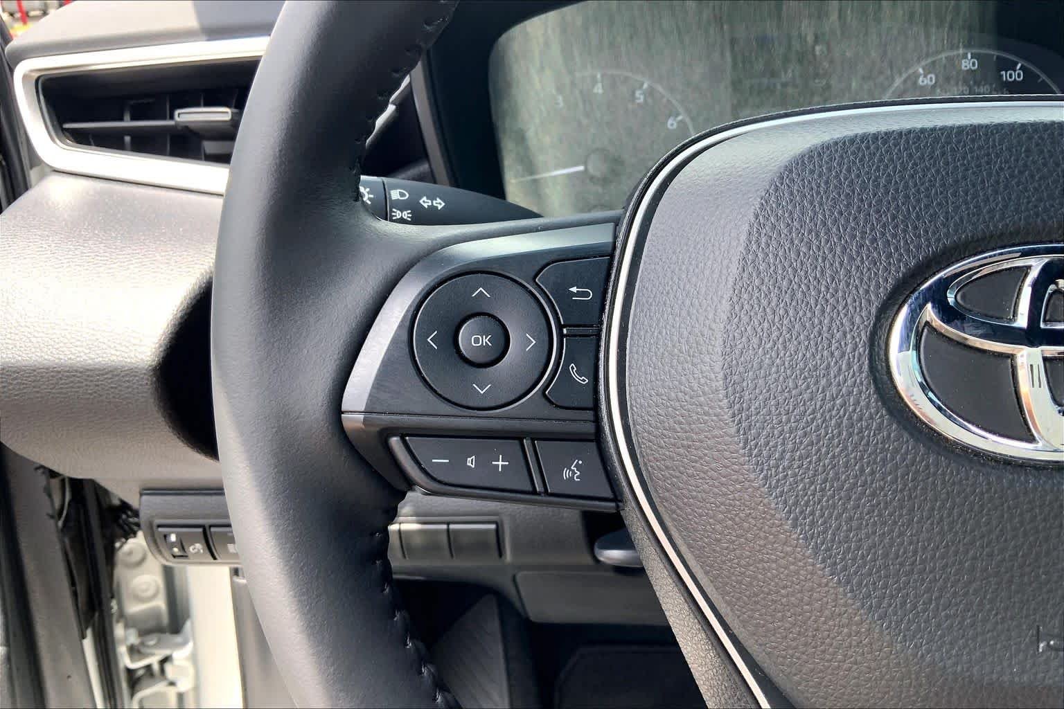 Used 2023 Classic Silver Metallic Toyota SE image 24