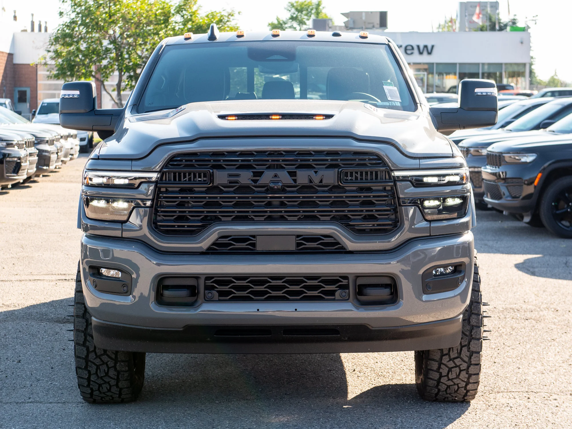 Used 2026 Grey RAM Limited* Mega Cab, 2 Inch Lift, 35 Inch Toyos, Trigger Industries Mudflaps image 14