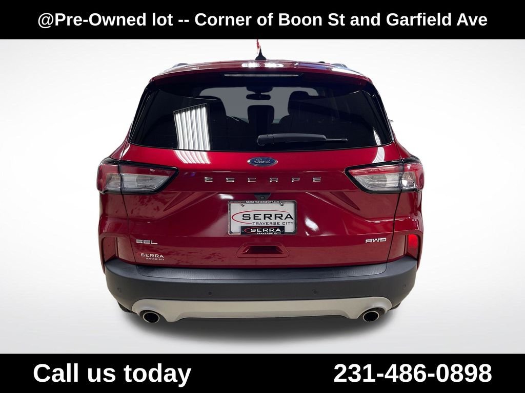 Used 2022 Red Ford SEL image 5