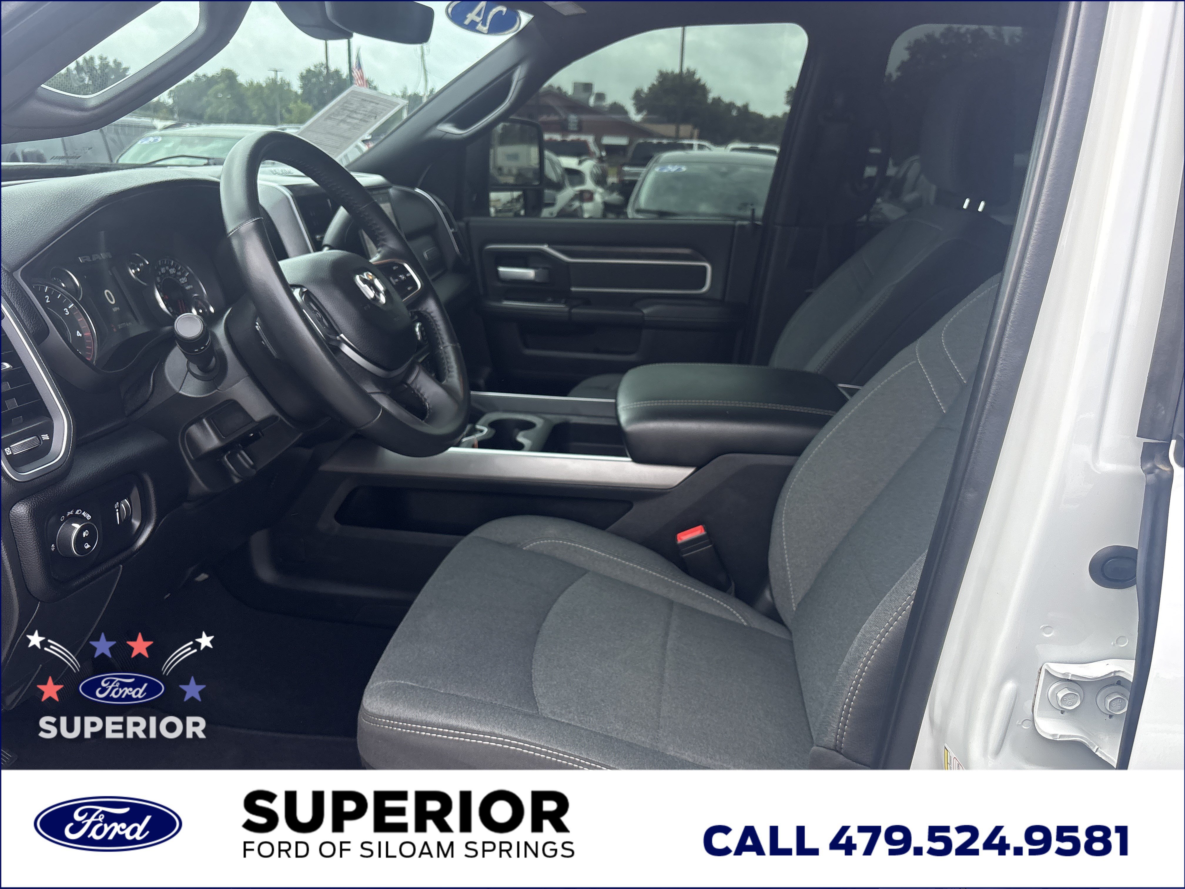 Used 2024 Bright White Clearcoat Ram Big Horn image 17