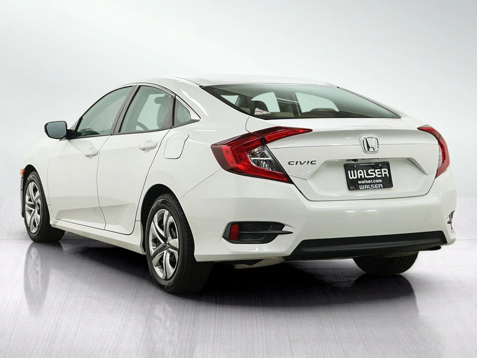 Used 2017 White Honda LX CVT image 3