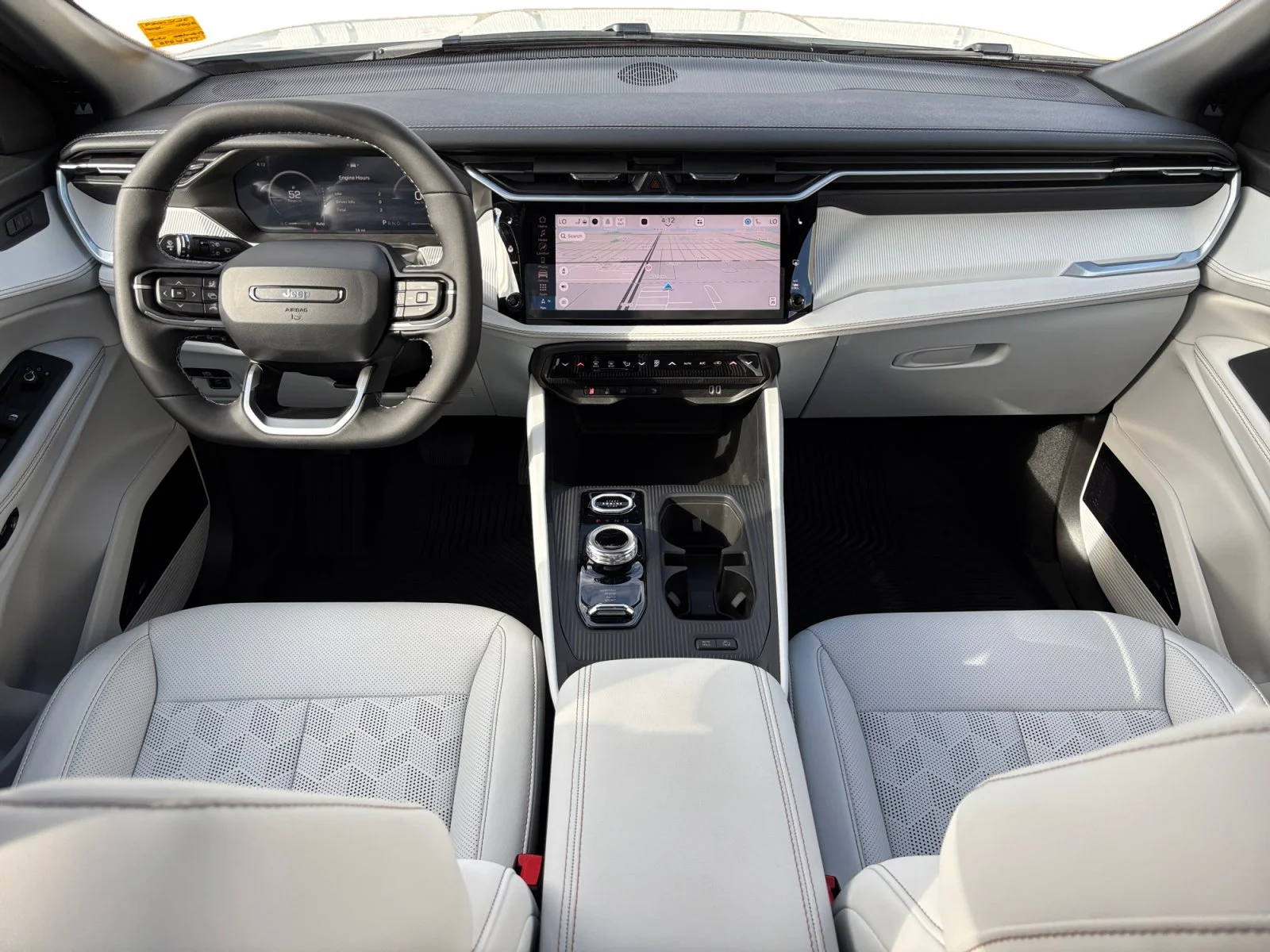New 2026 Bright White Jeep Overland image 12