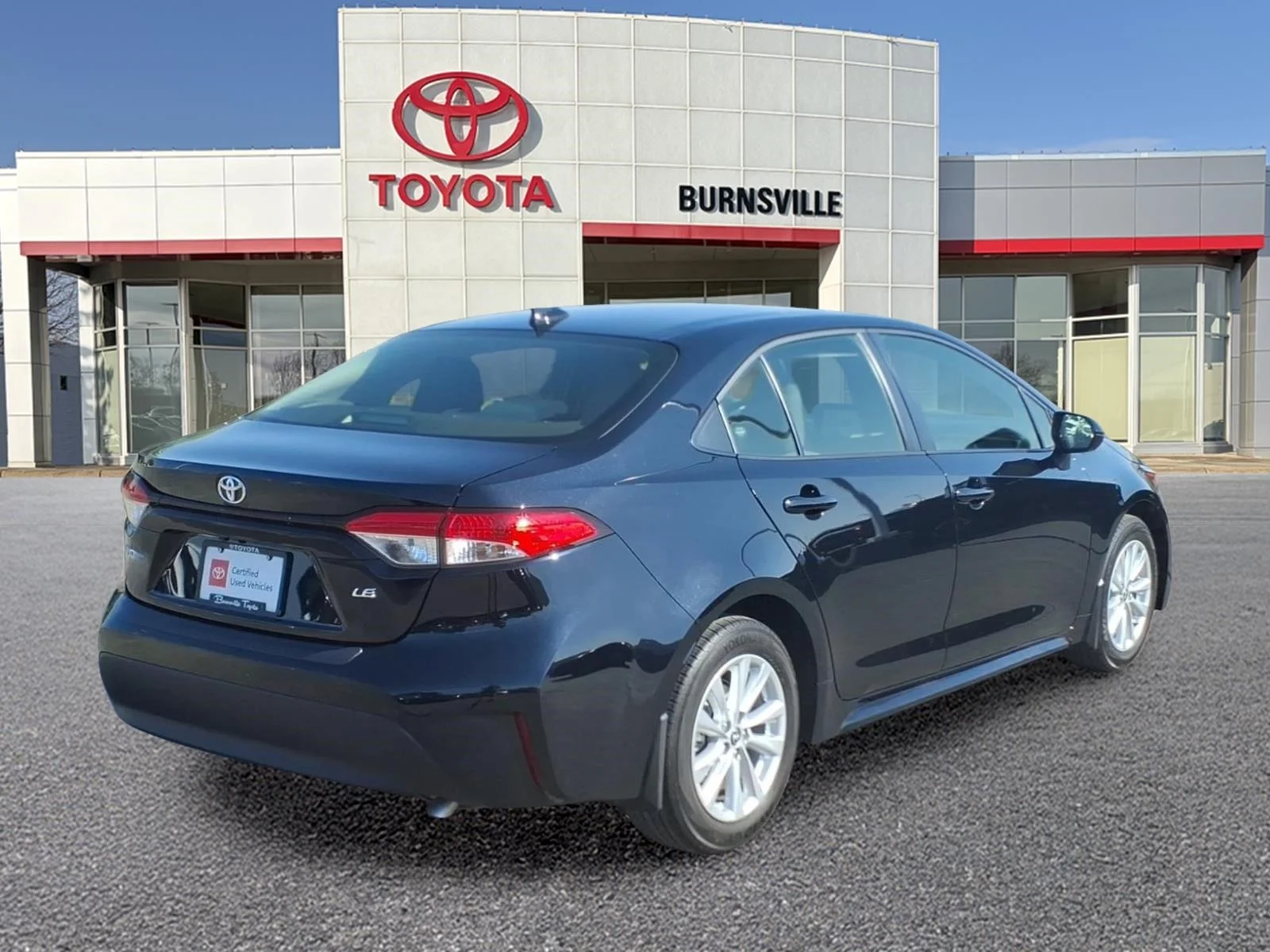 Certified Used 2024 Black Toyota LE image 3