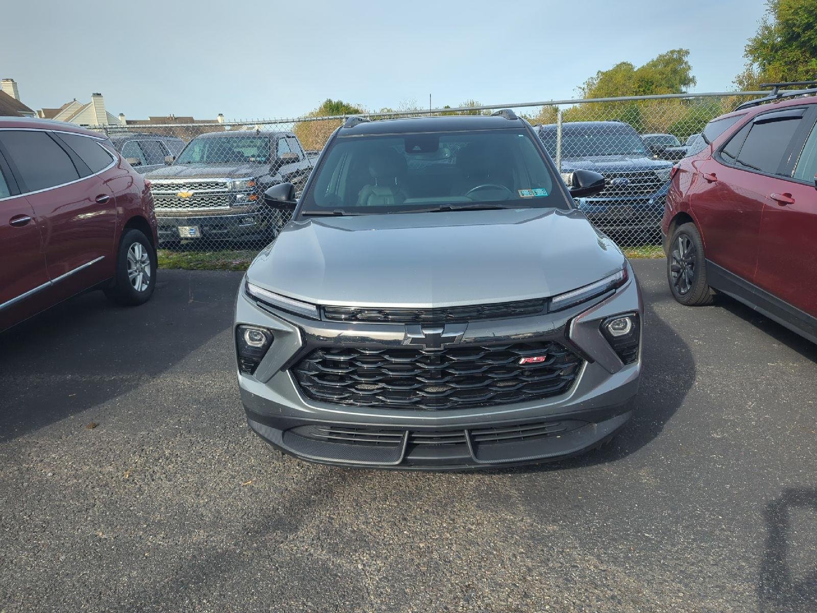 Used 2024 Sterling Gray Metallic Chevrolet RS image 2