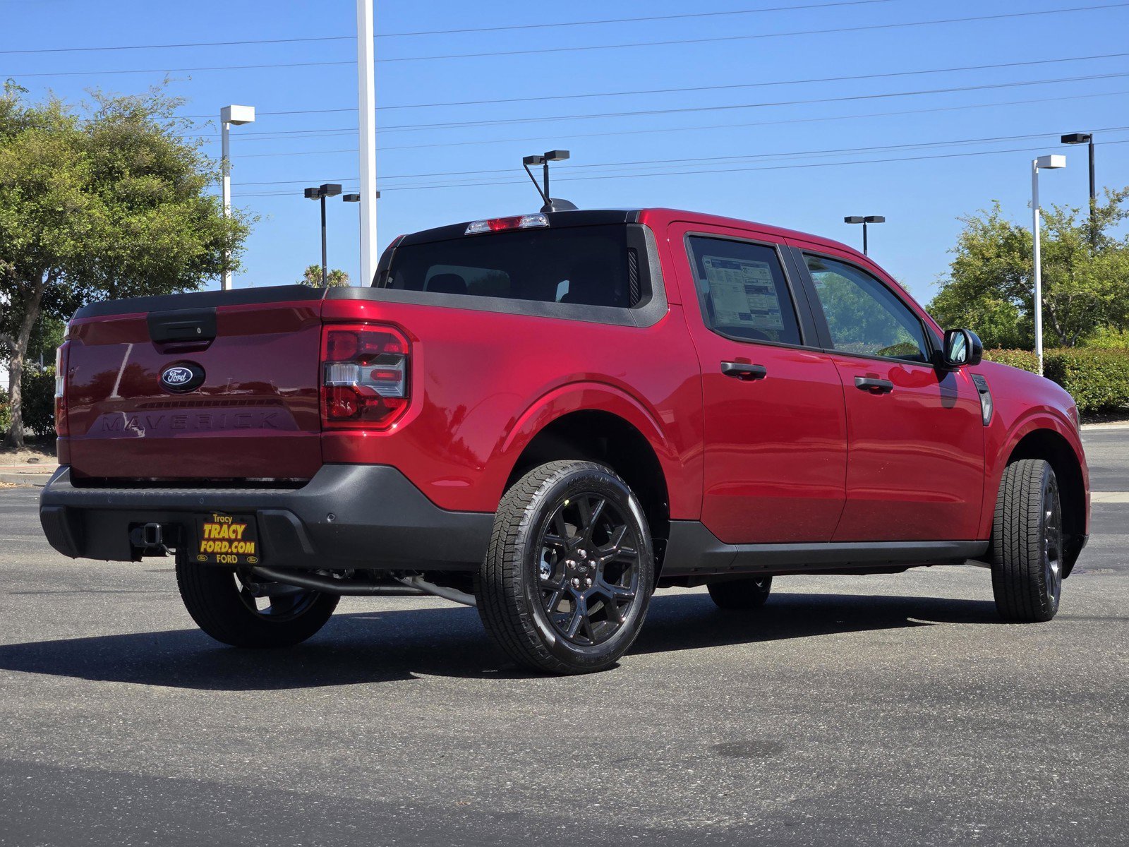 New 2026 Ruby Red Metallic Tinted Clearcoat Ford XLT image 4