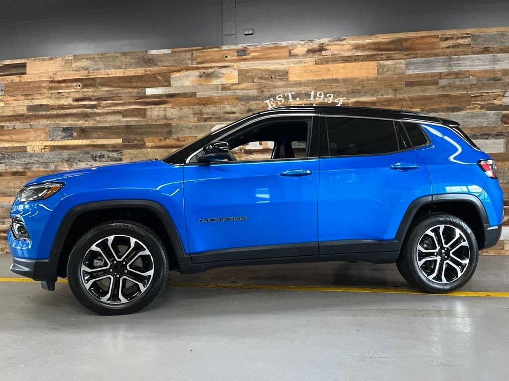 Used 2023 Laser Blue Jeep Limited image 48