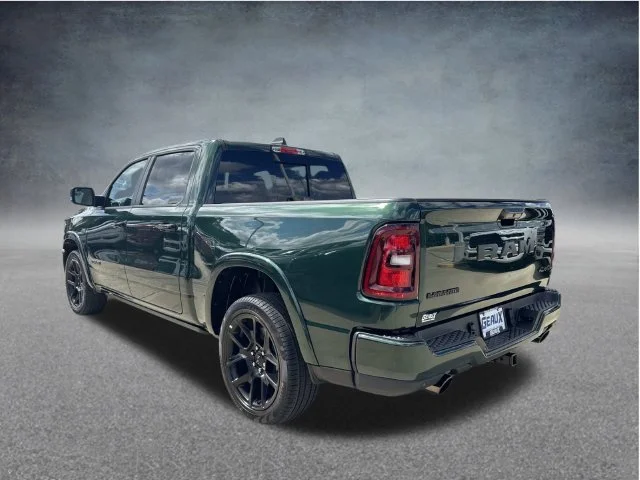 New 2027 Serrano-Green Metallic Exterior Paint RAM Laramie image 14