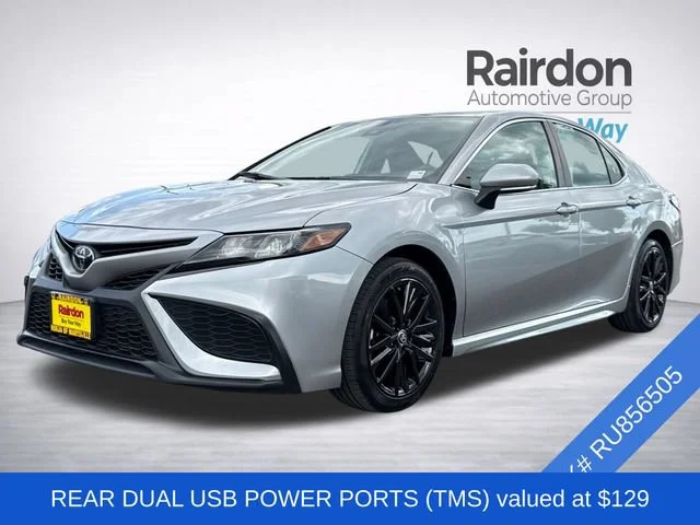 Used 2024 Celestial Silver Metallic Toyota SE image 3
