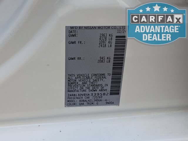 2025 Nissan Altima SV - Photo 31