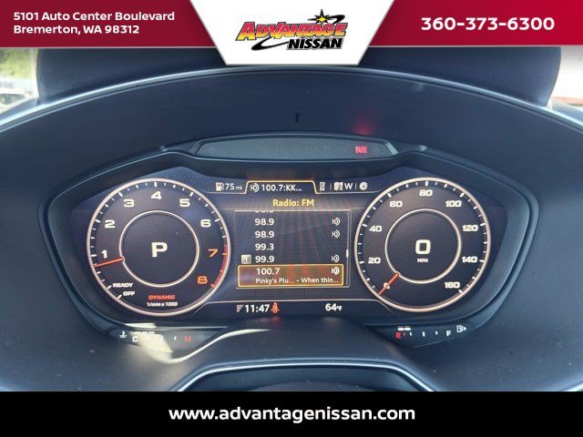 Used 2017 Monsoon Gray Metallic Audi 2.0T image 23