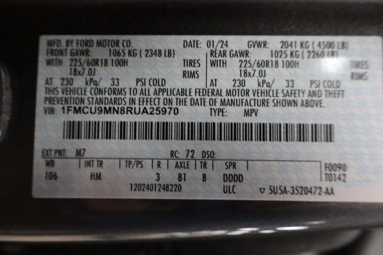 Used 2024 Carbonized Gray Ford ST-Line image 24
