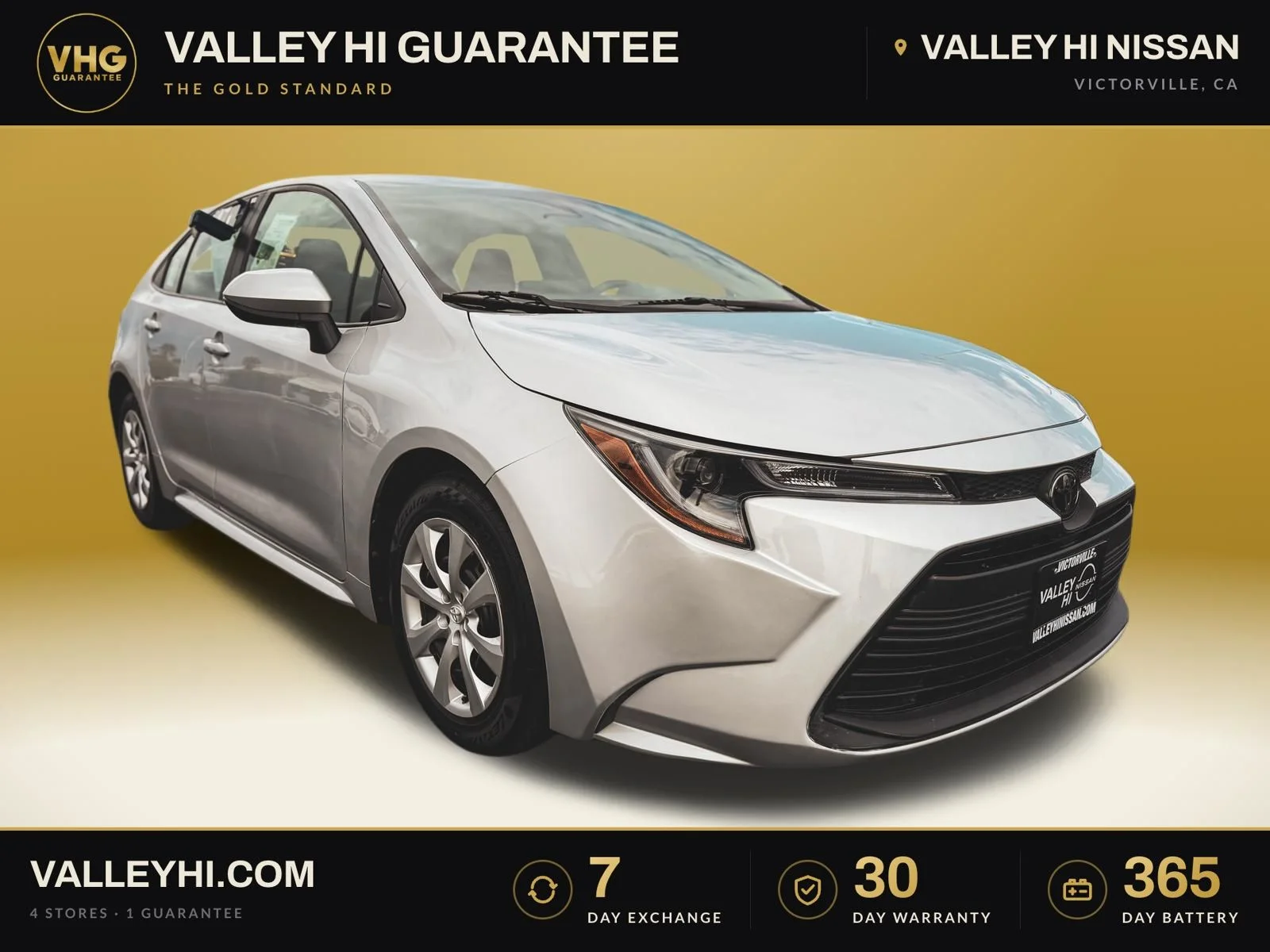 Used 2025 Silver Toyota LE image 1