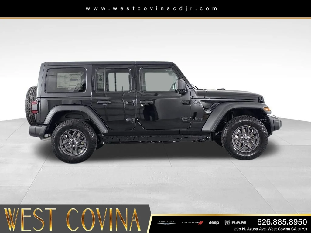 New 2025 Black Clear-Coat Exterior Paint Jeep Sport S image 4