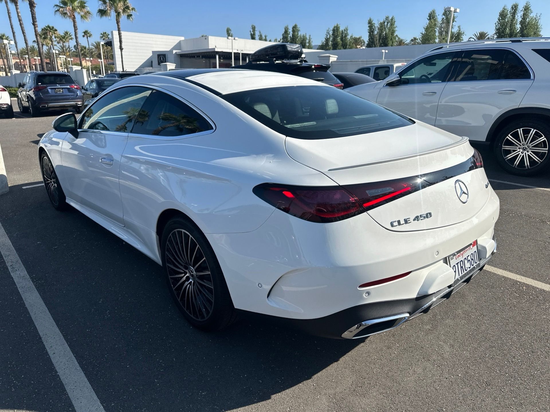 Certified Used 2025 White Mercedes-Benz CLE 450 image 8