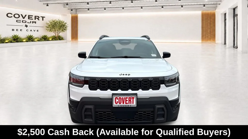 New 2026 Bright White Clear-Coat Exterior Paint Jeep Laredo image 3