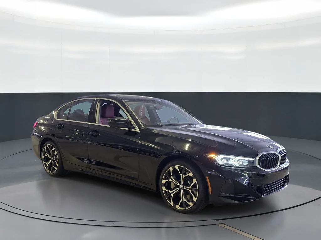 New 2026 Jet Black BMW 330i image 2
