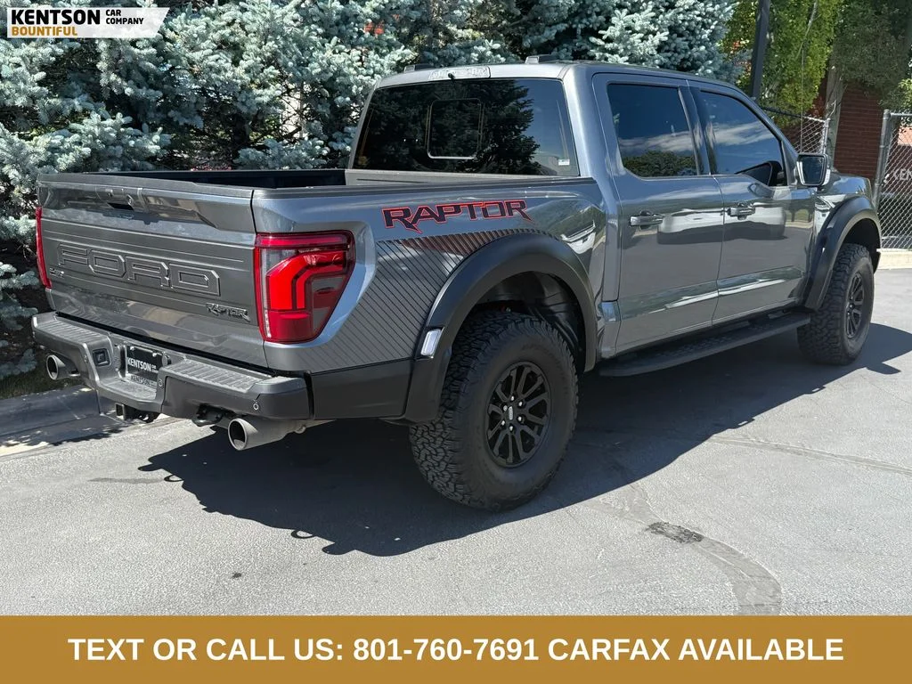 Used 2025 Gray Ford Raptor image 9
