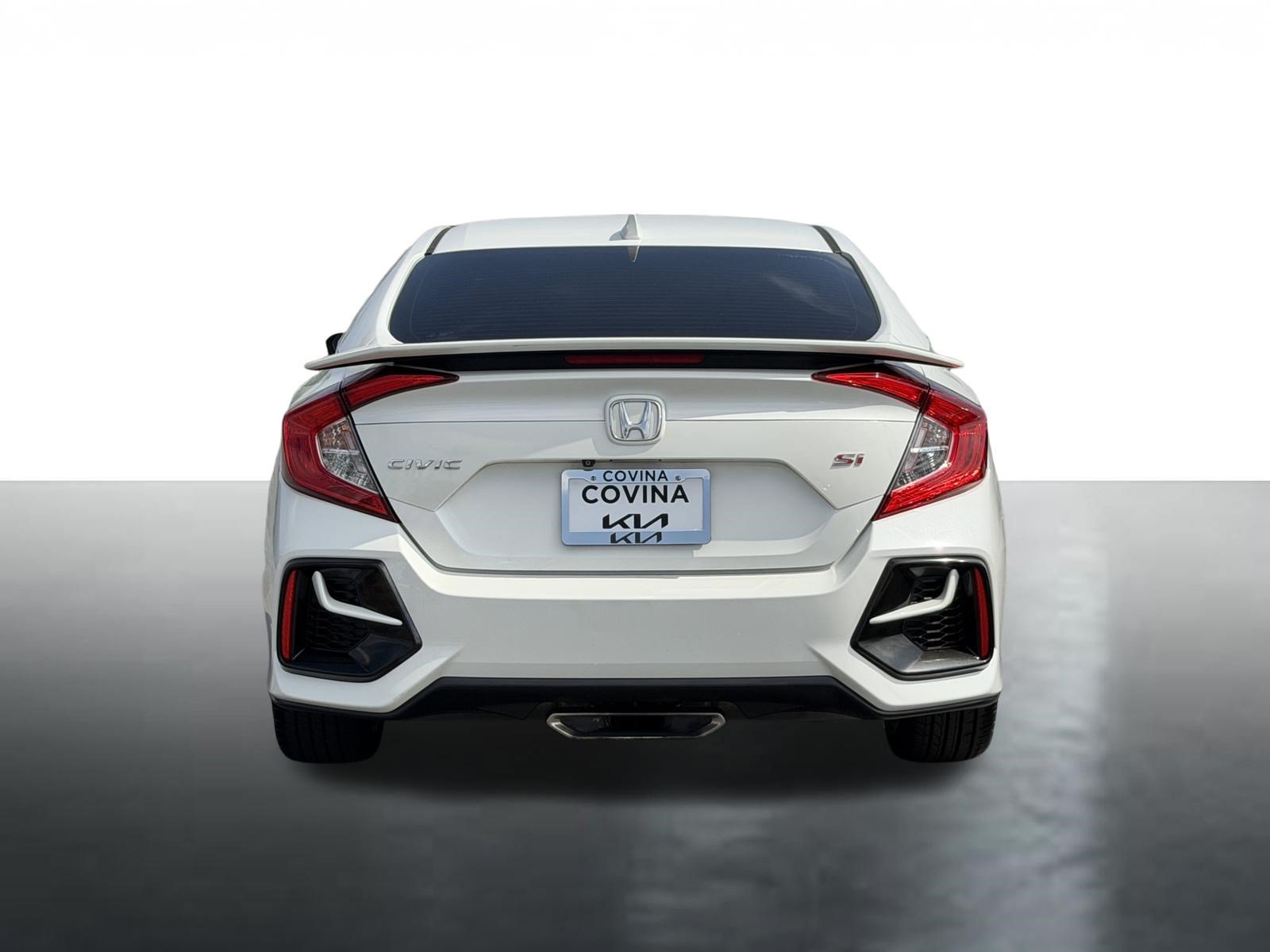 Used 2020 Platinum White Pearl Honda Si image 7