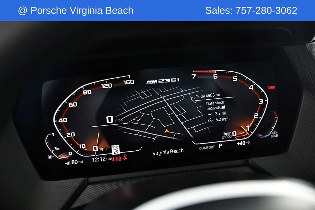 Used 2024 Black BMW M235i xDrive image 33