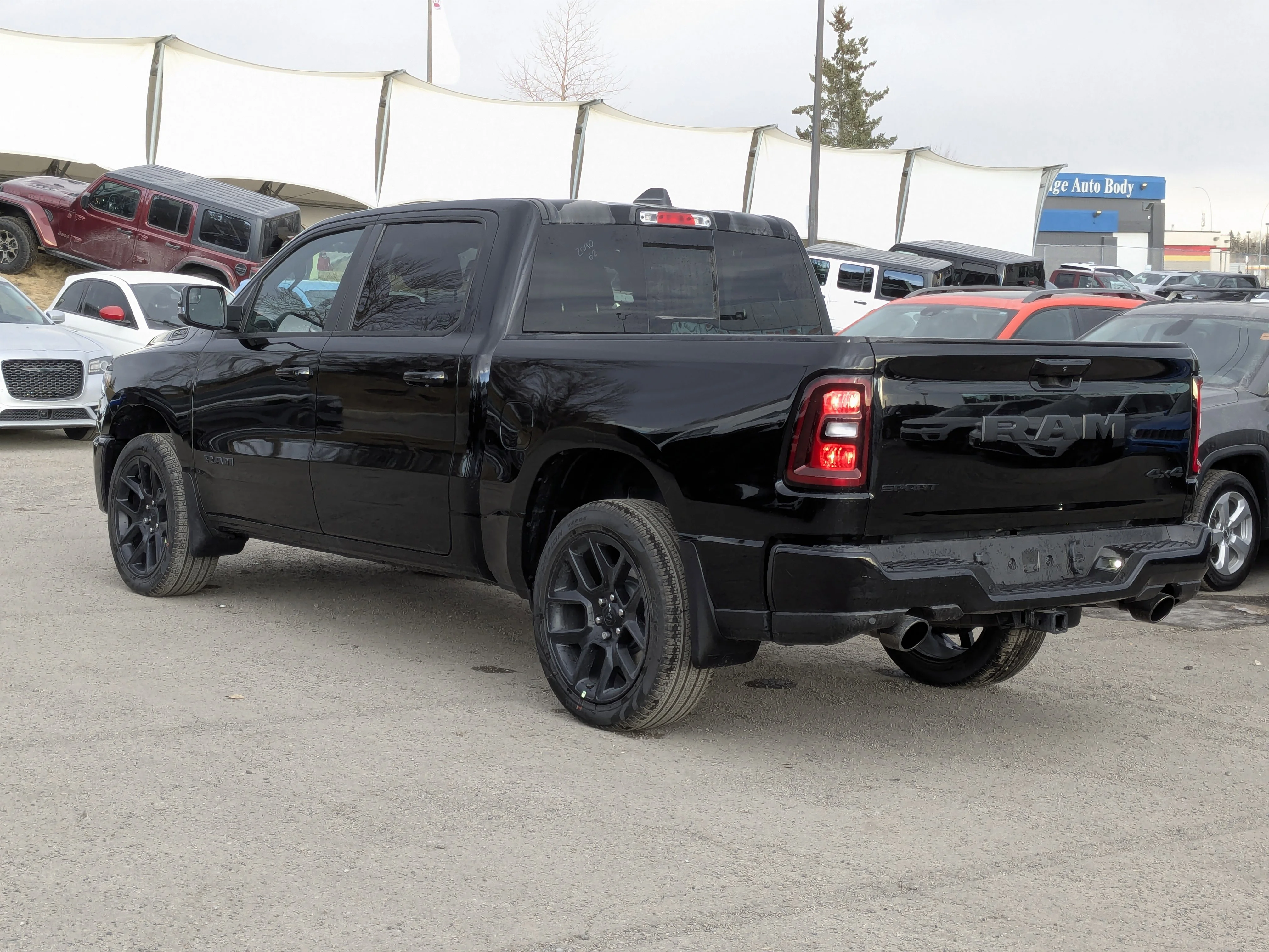 New 2026 Black RAM Sport - 360 Parking Cams - Adaptive Cruise - 12 Display Uconnect 5 W Nav & Tons More! image 6
