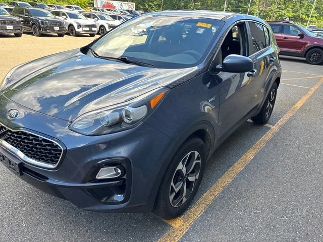 Used 2021 Pacific Blue Kia LX image 3