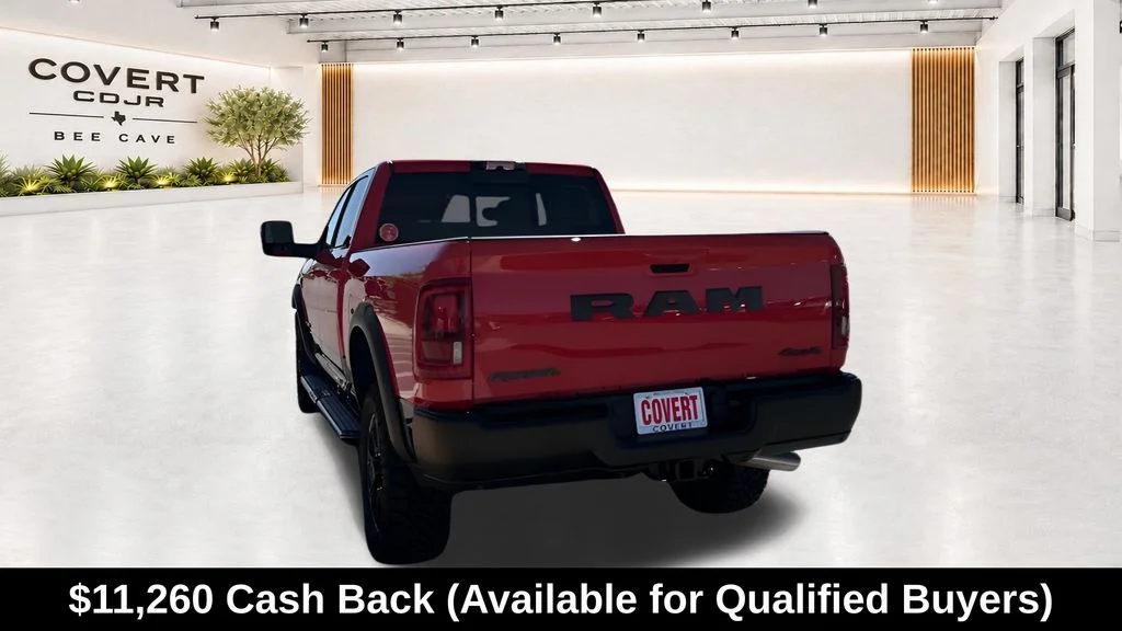 New 2026 Flame Red Clearcoat RAM Rebel image 8