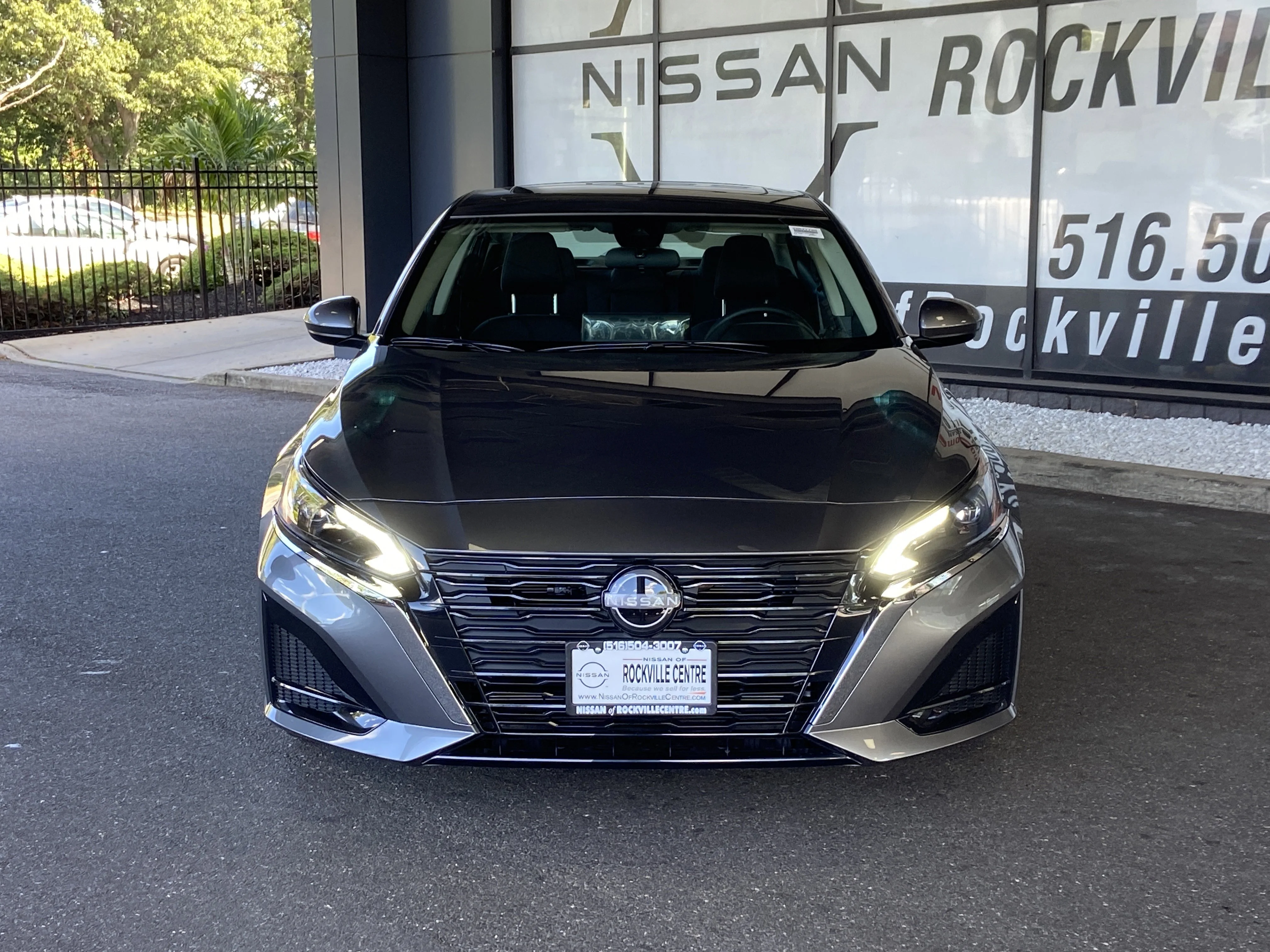 New 2025 Gun Metallic Nissan SV image 2