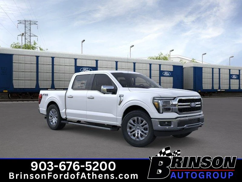 New 2026 Star White Metallic Tri-Coat Ford Lariat® image 7