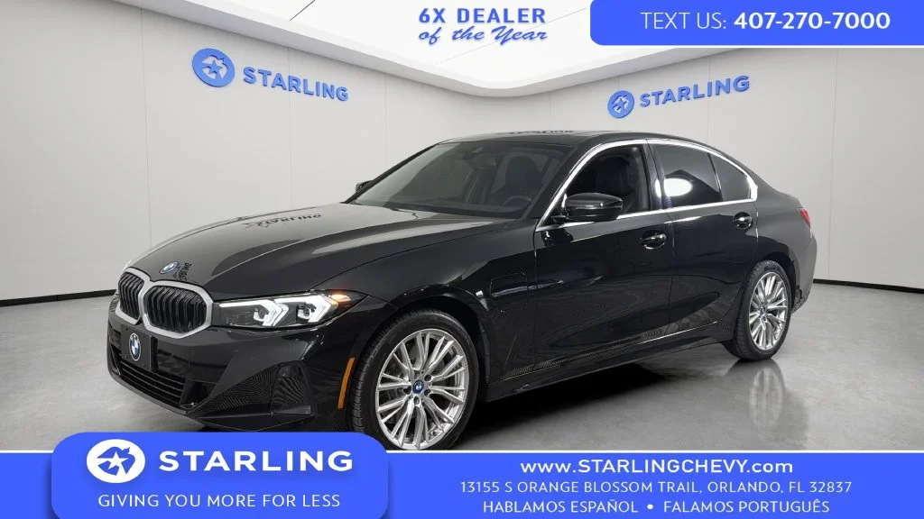 Used 2024 Black BMW xDrive image 1