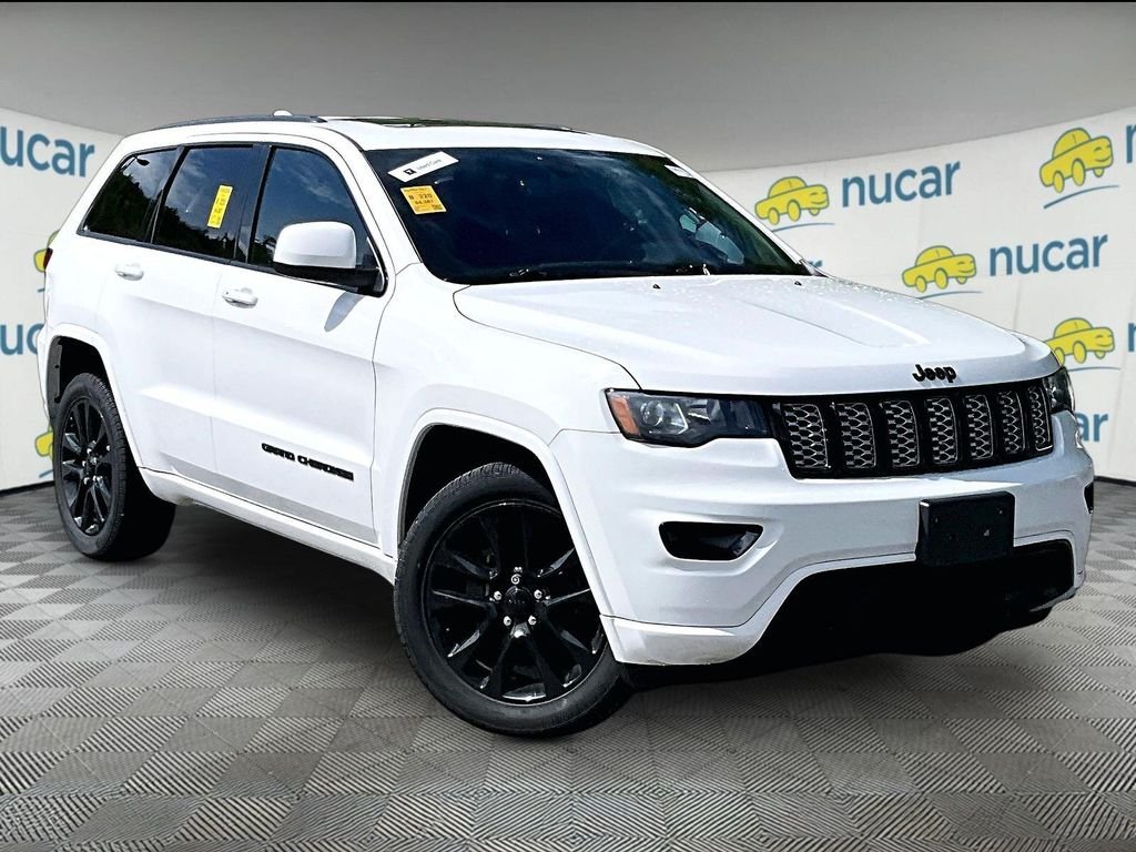 Used 2019 Bright White Clearcoat Jeep Altitude image 1
