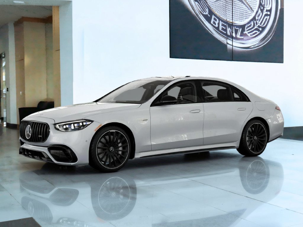 New 2026 MANUFAKTUR Moonlight White Metallic Mercedes-Benz S 63 E AMG® image 78